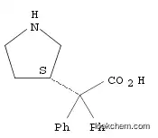 Molecular Structure of 1050646-75-7 ((S)-2,2-diphenyl-2-(pyrrolidin-3-yl)acetic acid)